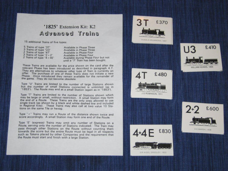 1825 Extension Kit K2: Advanced Trains image 1