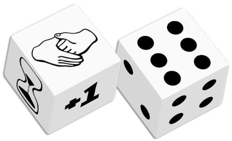 Speculation Queenie 3: Action and Movement Dice image 2