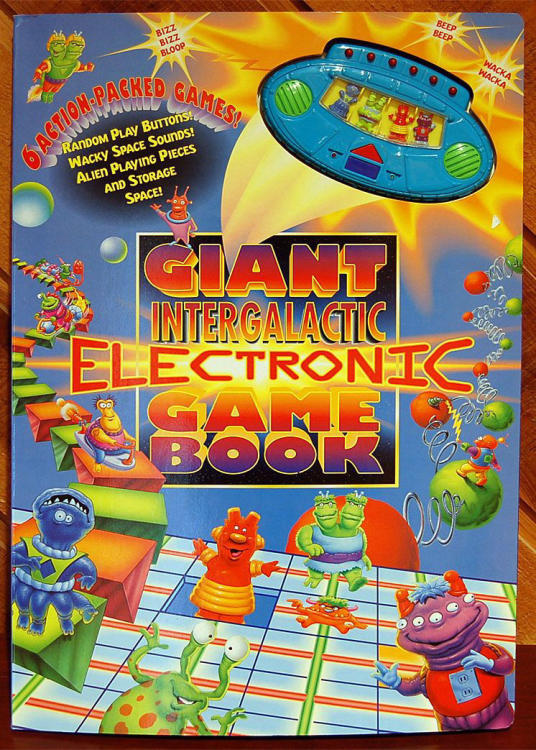 Giant Intergalactic Electronic Game Book image 1