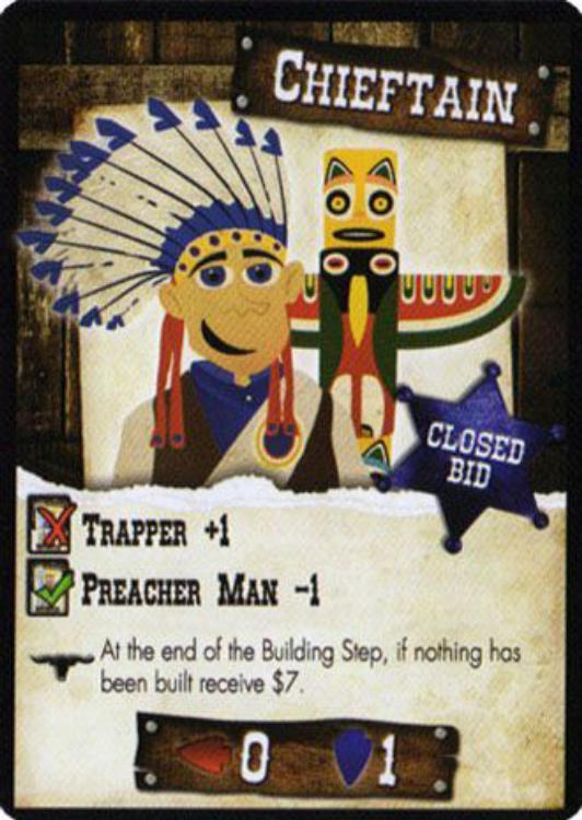 Wild Fun West: Chieftain promo card image 1