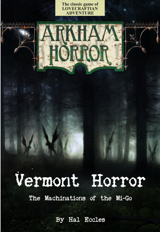 Vermont Horror Expansion (fan expansion for Arkham Horror) image 1