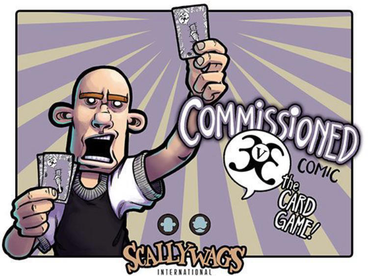 3v3: The Commissioned Comic Card Game image 1