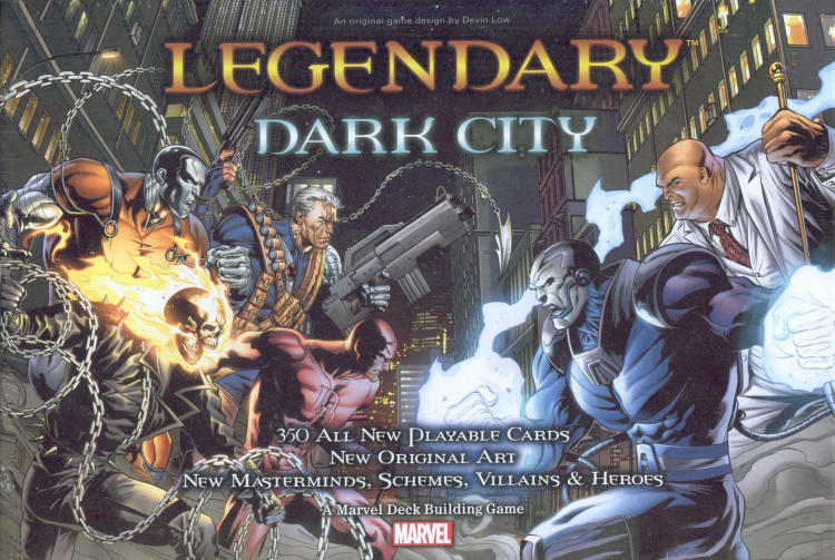 Legendary: A Marvel Deck Building Game – Dark City image 1