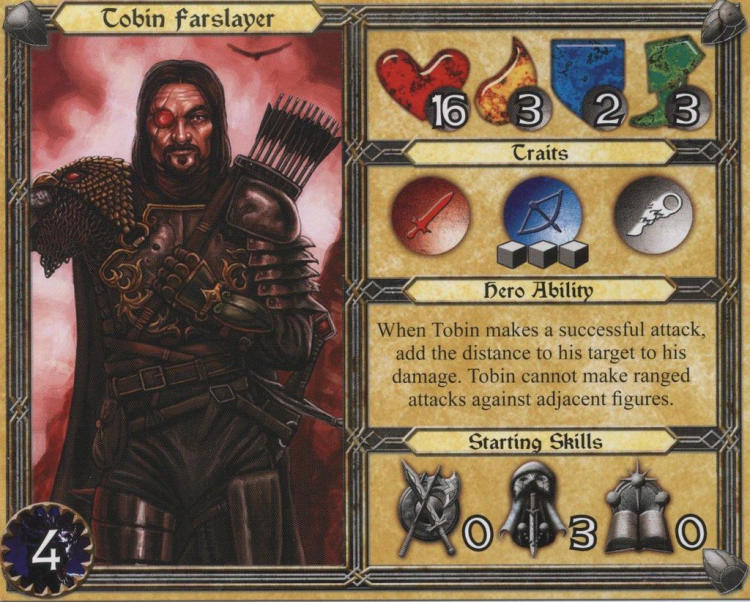 Descent / Runebound / Runewars: Tobin Farslayer image 7