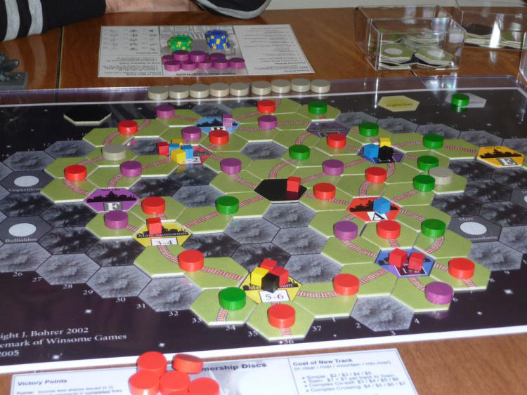 Age of Steam Expansion: The Moon image 4