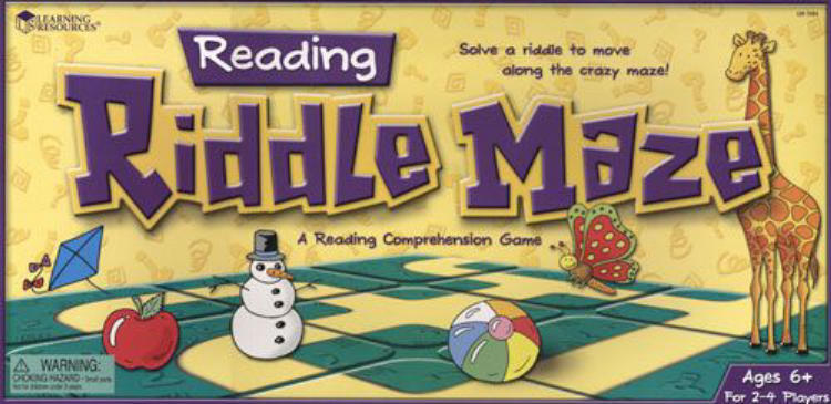 Reading Riddle Maze Game image 1