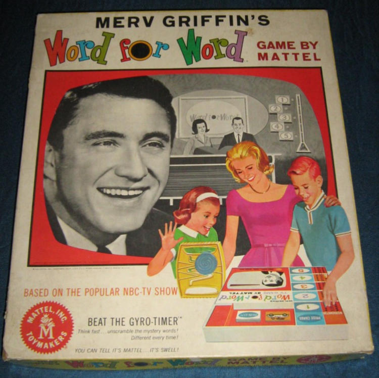 Merv Griffin's Word for Word Game by Mattel image 1