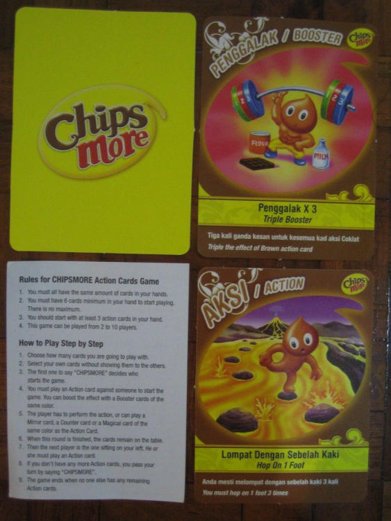 Chipsmore Action Cards Game image 1