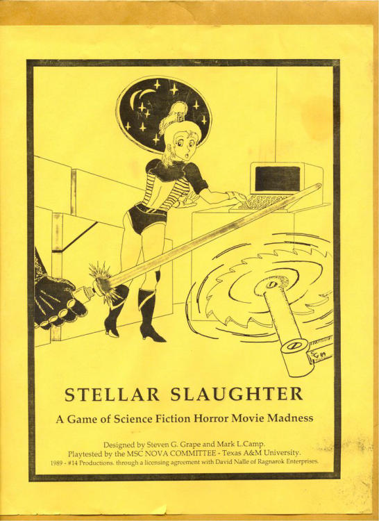 Stellar Slaughter: A Game of Science Fiction Horror Movie Madness image 2