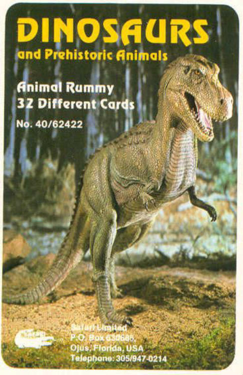 Dinosaurs and Prehistoric Animals Animal Rummy image 2