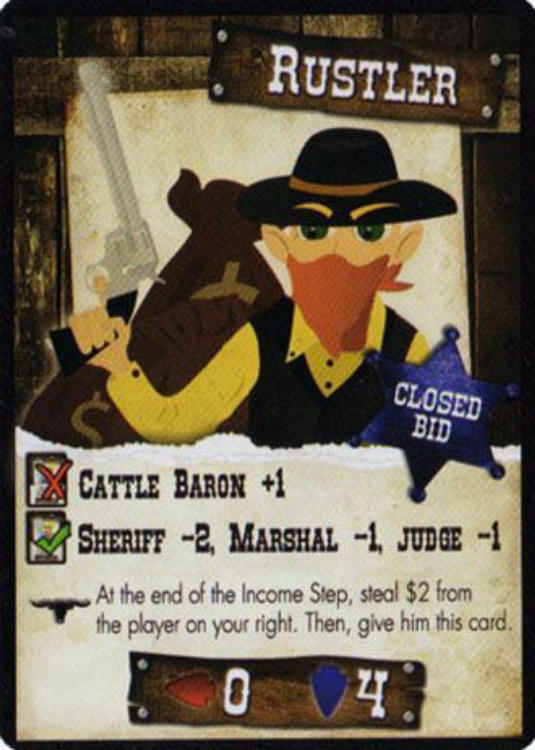 Wild Fun West: Rustler promo card image 1