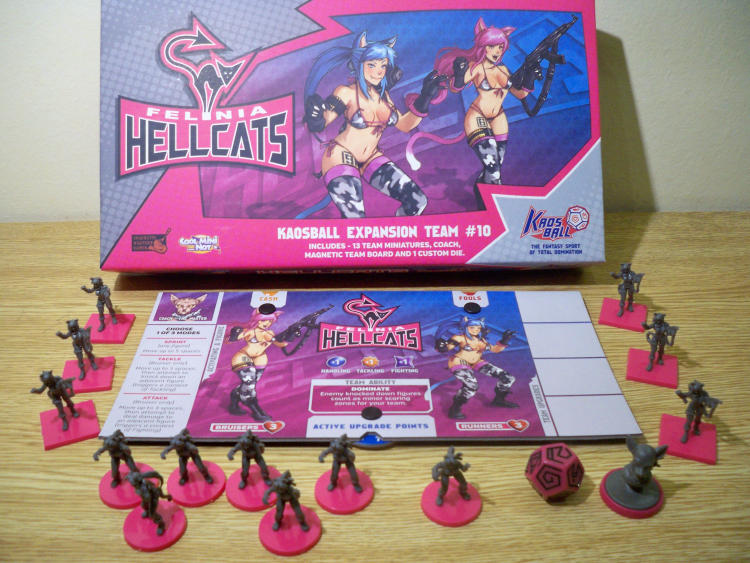 Kaosball: Team – Felinia Hellcats image 1