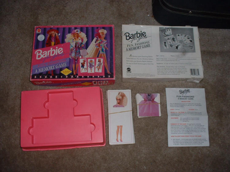 Barbie Fun Fashions Memory Game image 1