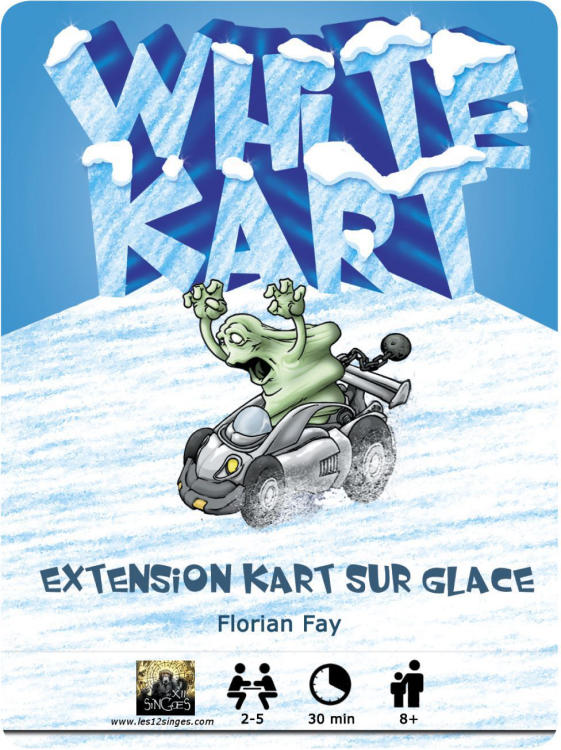 Kart sur Glace: White Kart image 1