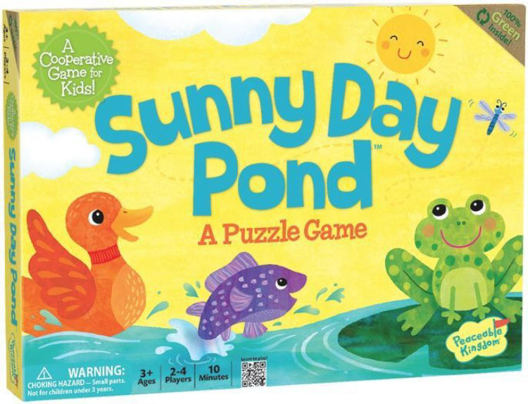 Sunny Day Pond: A Puzzle Game image 1