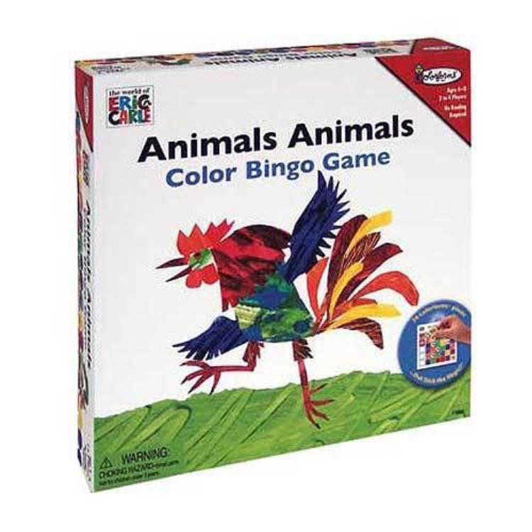 Animals Animals Color Bingo Game image 2