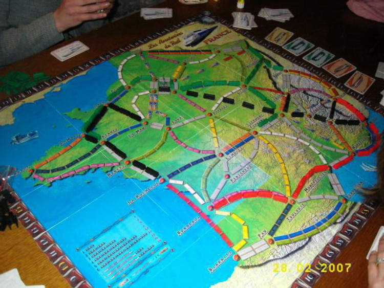 Extension France (fan expansion for Ticket to Ride) image 1