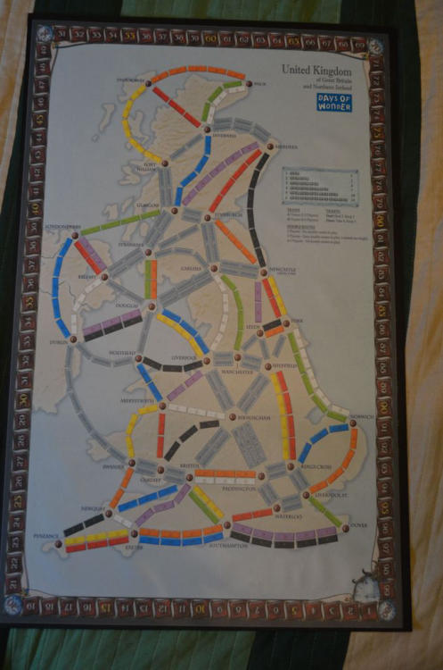 UK version 2.0 (fan expansion for Ticket to Ride) image 5