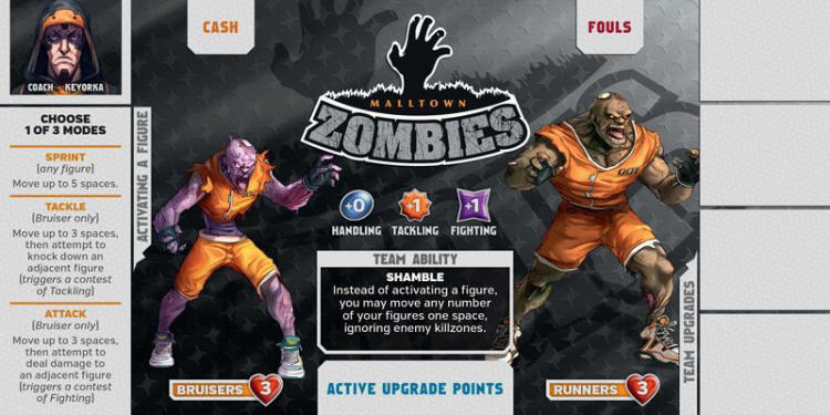 Kaosball: Team – Malltown Zombies image 1