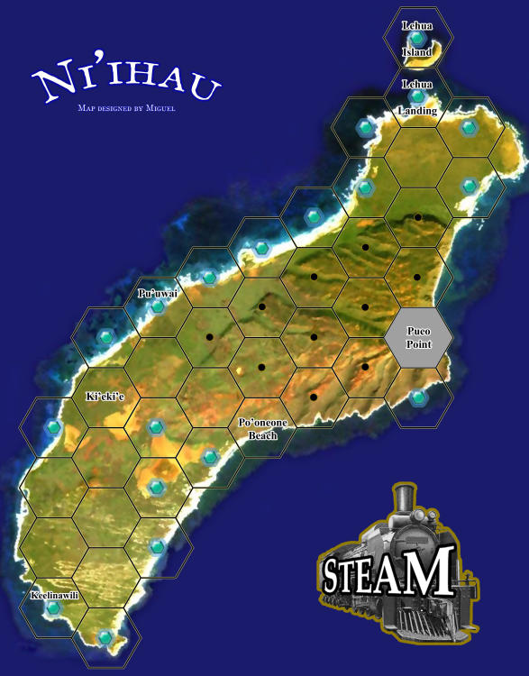 Ni'ihau: A Solitaire map for Steam (fan expansion for Steam) image 1