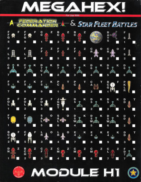 Star Fleet Battles: Module H1 – Megahex image 2