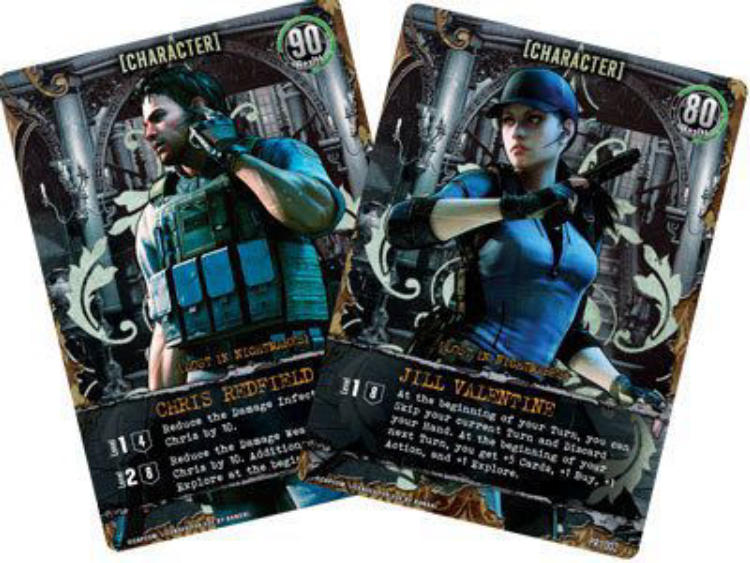 Resident Evil Deck Building Game: Chris Redfield & Jill Valentine Promo image 5