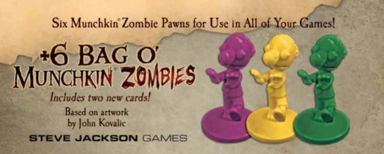 +6 Bag O' Munchkin Zombies image 1