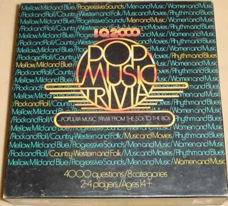 I.Q. 2000 Pop Music Trivia Edition image 1