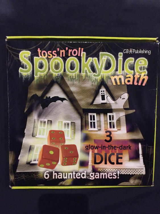 Toss 'N' Roll Spooky Dice Math image 1