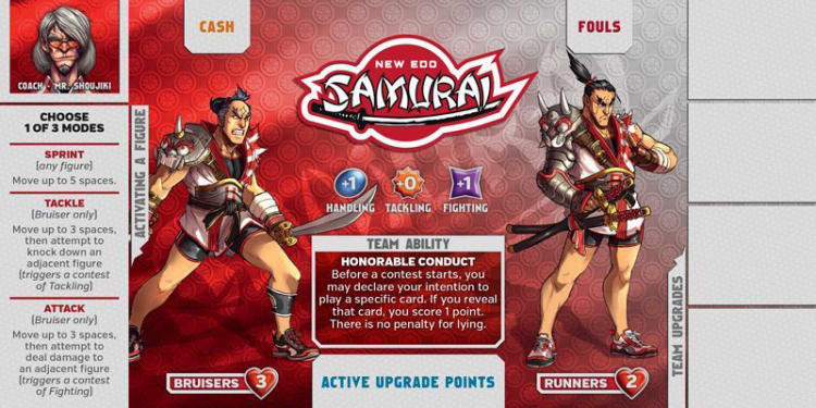 Kaosball: Team – New Edo Samurai image 1