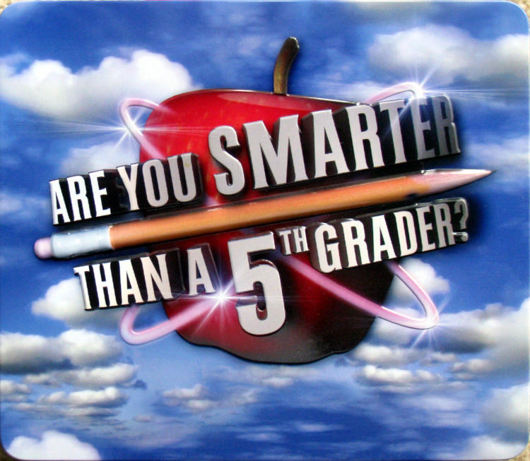 Are You Smarter Than a 10 Year Old? Card Game image 1