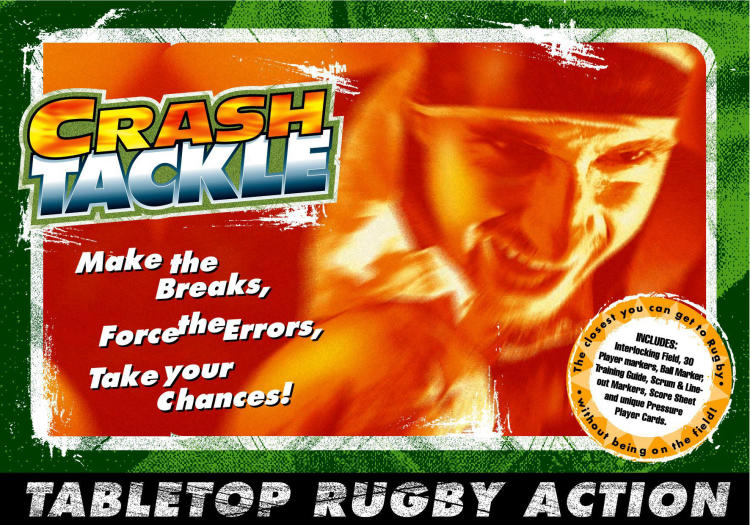 Crash Tackle Rugby Board Game image 1