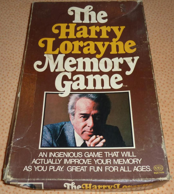 The Harry Lorayne Memory Game image 2