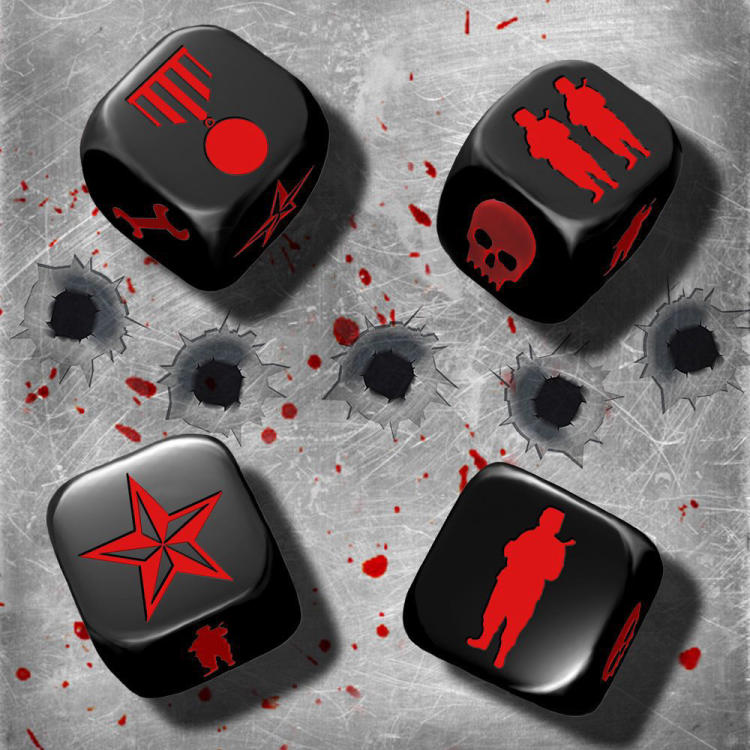 D-Day Dice: MGF Dice image 1