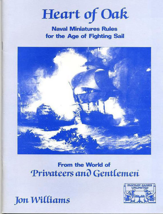 Heart of Oak: Naval Miniatures Rules for the Age of Fighting Sail image 1