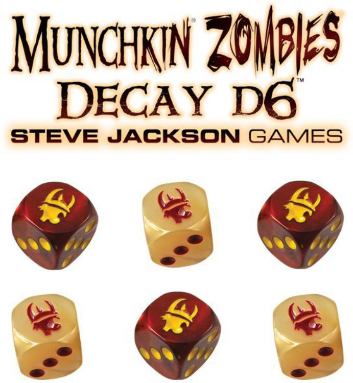 Munchkin Zombies: Decay d6 image 1