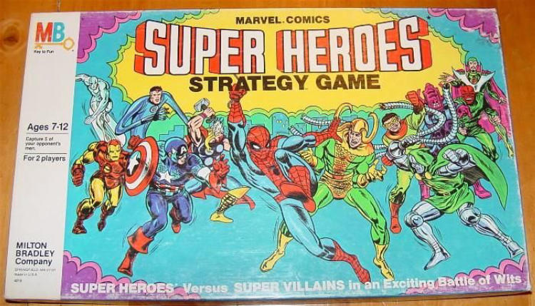 Marvel Comics Super Heroes Strategy Game image 4