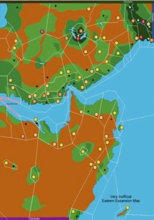 Civilization Eastern Expansion Map image 1