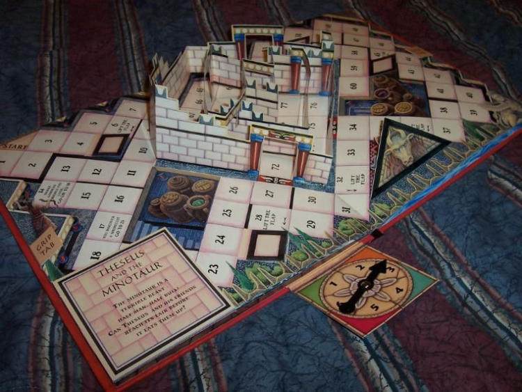 The Book of Greek Myths Pop-up Board Games image 3