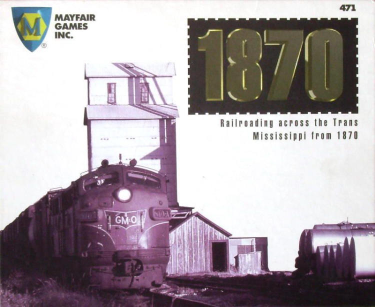 1870: Railroading across the Trans Mississippi from 1870 image 1