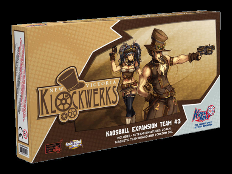 Kaosball: Team – New Victoria Klockwerks image 1