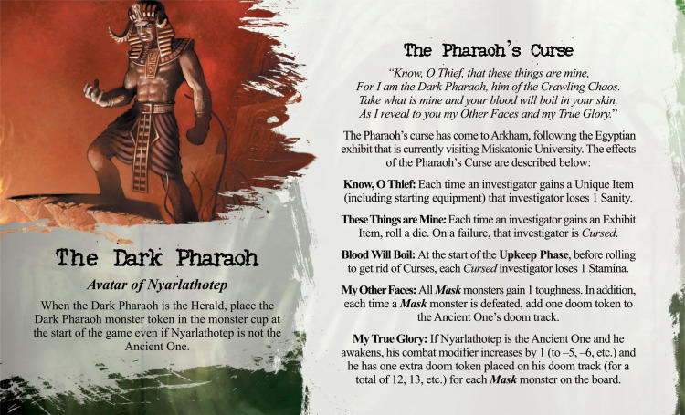 Arkham Horror: The Dark Pharaoh (Herald) image 1