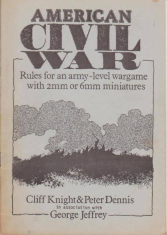 American Civil War Rules for an Army-level Wargame with 2mm or 6mm Miniatures image 1