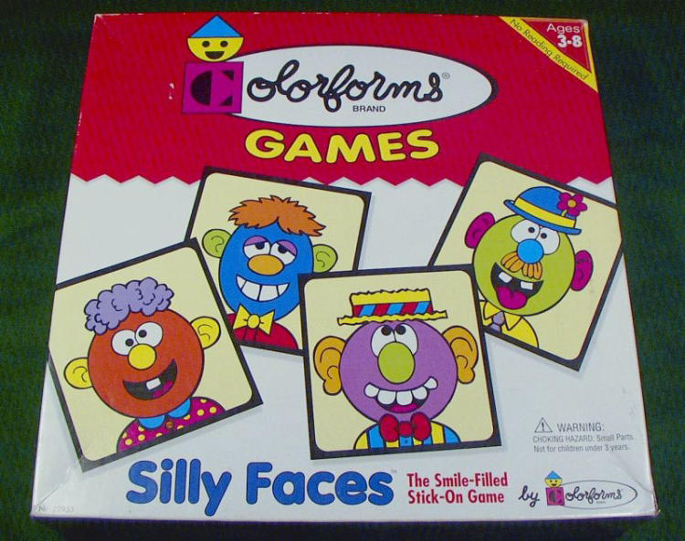 Colorforms Makin' Silly Faces First Games image 1