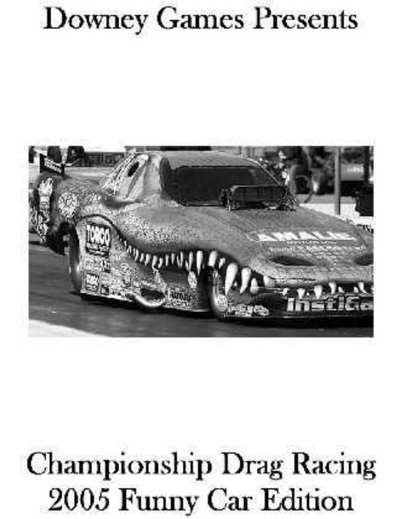 Championship Drag Racing: 2005 Funny Car Edition image 1