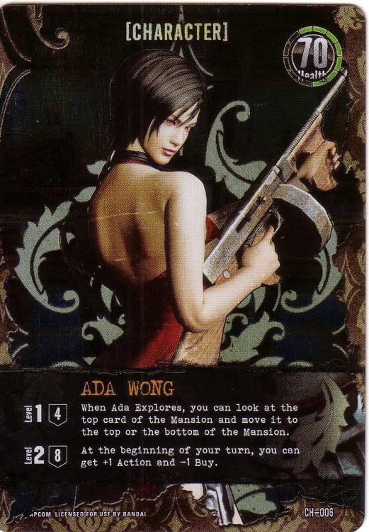 Resident Evil Deck Building Game: Ada Wong Foil Promo image 1