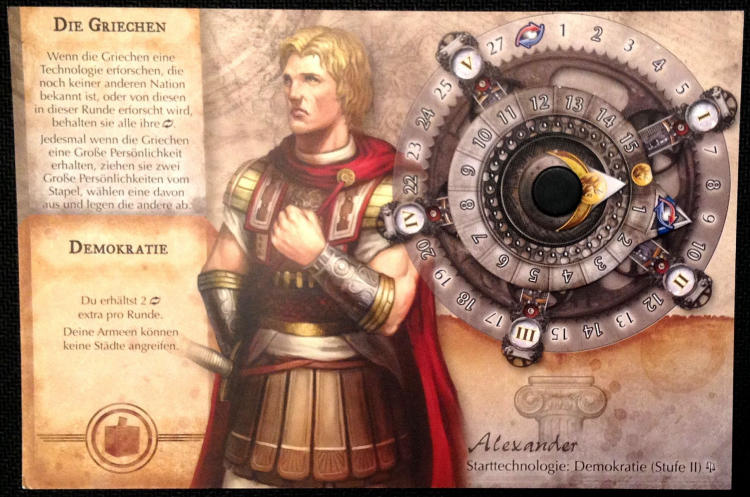 Sid Meier's Civilization: The Board Game – die Griechen Promo Card image 1