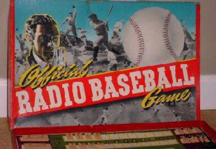 Official Radio Baseball Game image 1