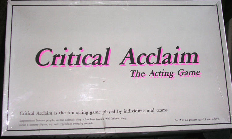 Critical Acclaim: The Acting Game image 1