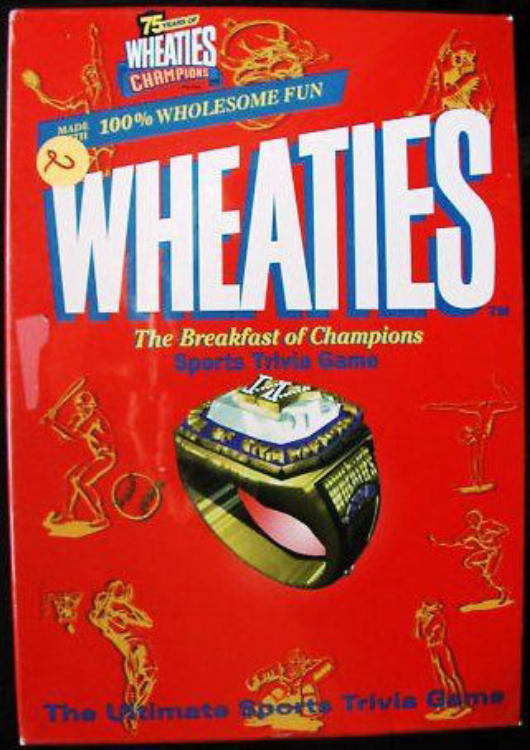 Wheaties Sports Trivia Game image 1